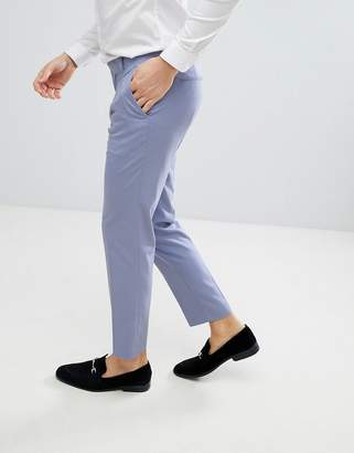 ASOS Design Skinny Smart Pants In Lilac
