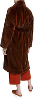 Thumbnail for your product : Vince Long Faux Fur Belted Coat
