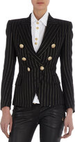 Thumbnail for your product : Balmain Pinstriped Double-Breasted Jacket