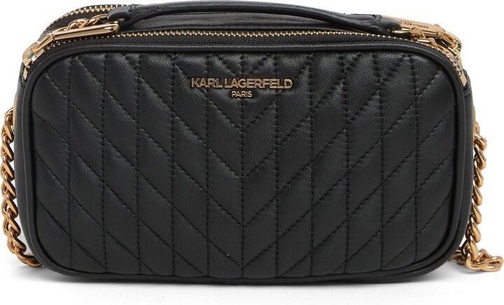 Karl Lagerfeld Paris Gold Handbags with Cash Back