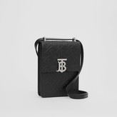 Thumbnail for your product : Burberry Monogram Leather Robin Bag