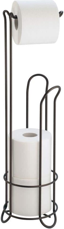 InterDesign Classico Toilet Paper Holder in Bronze