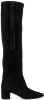 Thumbnail for your product : Saint Laurent Tassel-Detail Knee-High Boots
