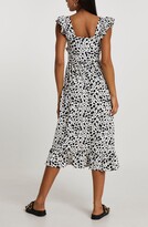 Thumbnail for your product : River Island Animal Print Ruffle Dress