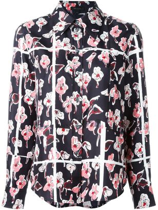 Marc Jacobs floral print shirt