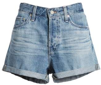 AG Jeans Alex Cuff Denim Boyfriend Shorts
