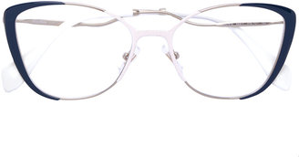 Miu Miu Eyewear cat-eye curved arm glasses