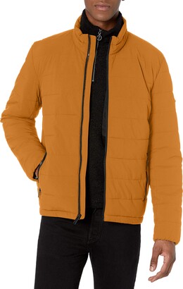 DKNY Men's Jon Quilted Stand Collar Puffer Jacket