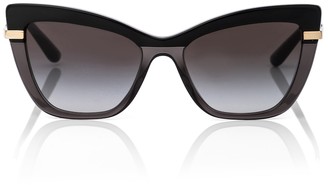 Dolce & Gabbana Cat-eye acetate sunglasses