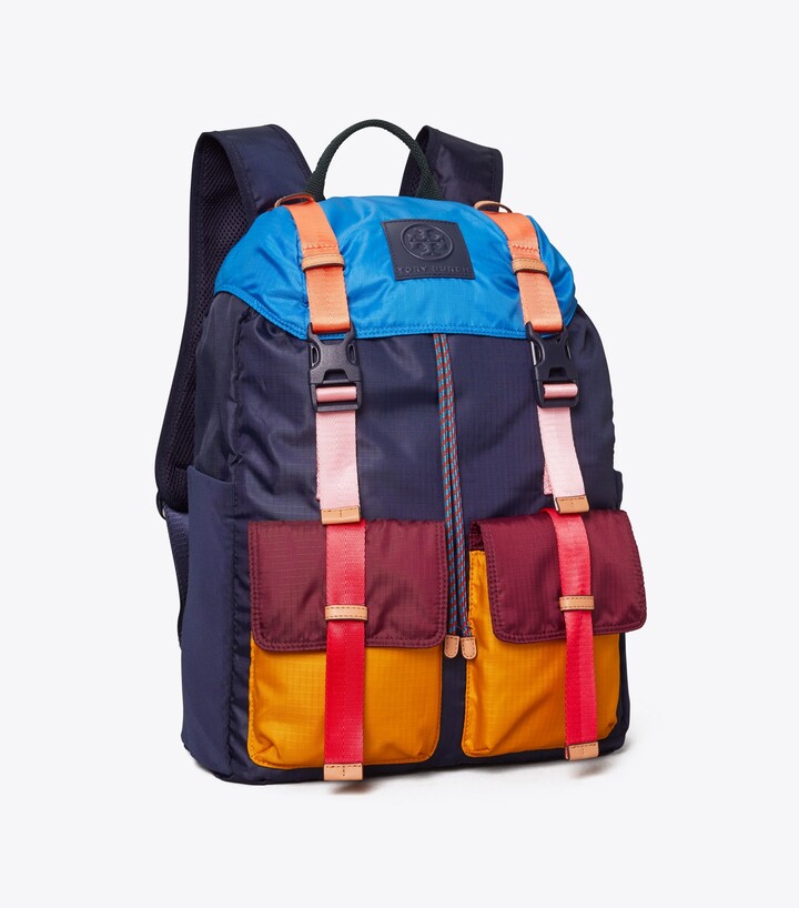 Tory Burch Ripstop Nylon ColorBlock Backpack ShopStyle