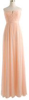 Thumbnail for your product : J.Crew Petite Nadia long dress in silk chiffon