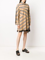 Thumbnail for your product : Koché Optical Illusion polo dress
