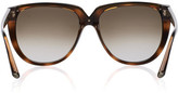 Thumbnail for your product : Valentino D-frame acetate sunglasses