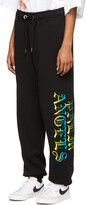 Thumbnail for your product : Palm Angels Black Hue Gothic Logo Lounge Pants