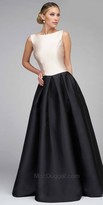 Thumbnail for your product : Mac Duggal Color Block Princess Ball Gown