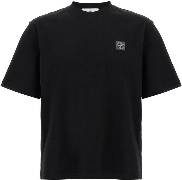 Stone Island Logo Patch T-Shirt