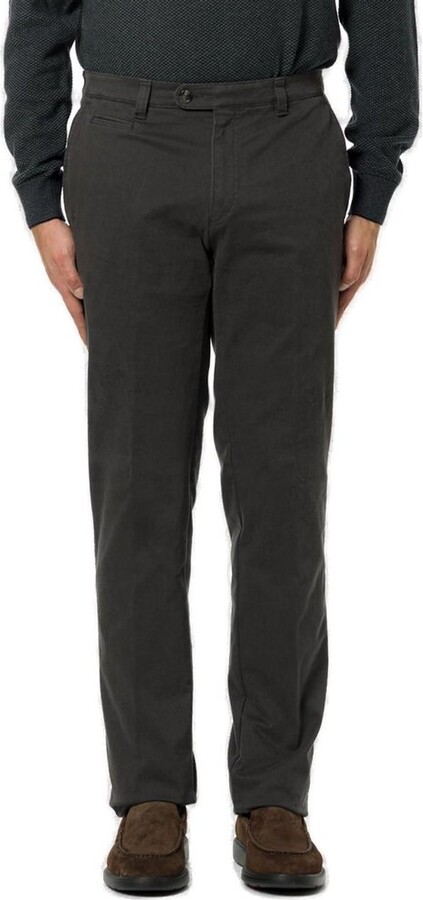 Bugatti Buttoned Straight Leg Trousers