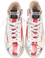 Thumbnail for your product : Golden Goose Francy Stars Canvas High Top Sneakers