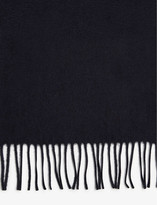 Thumbnail for your product : Johnstons Fringe-trim cashmere scarf