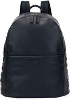 Thumbnail for your product : Giorgio Armani Leather Backpack, Blue
