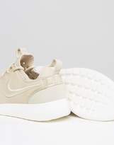 Thumbnail for your product : Nike Roshe 2 Premium Trainers In Beige With Embroidered Swoosh