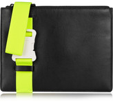 Thumbnail for your product : Christopher Kane Buckled leather clutch