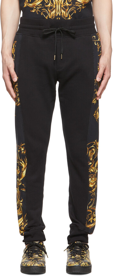 versace butterfly pants