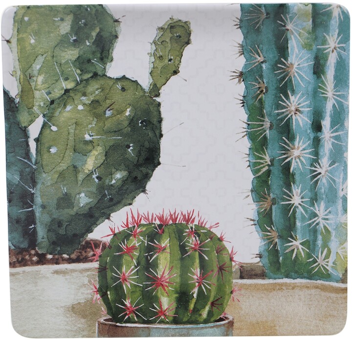 Certified International Cactus Verde Square Platter