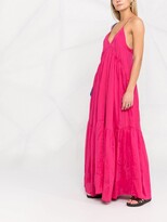 Thumbnail for your product : Isabel Marant V-neck spaghetti-strap dress