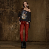 Thumbnail for your product : Denim & Supply Ralph Lauren Red Leather Skinny Pant