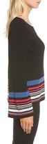 Thumbnail for your product : Vince Camuto Women's Stripe Bell Sleeve Sweater