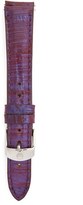 Thumbnail for your product : Michele 16mm Metallic Snakeskin Strap