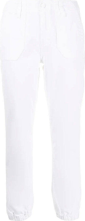 Paige Mayslie denim track trousers