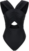 Thumbnail for your product : Self-Portrait One Piece Swimsuit W/ Cut Out