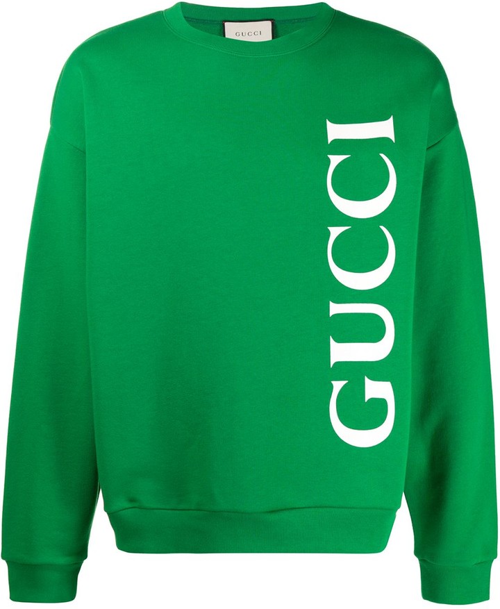 gucci print sweatshirt
