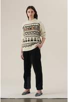 Thumbnail for your product : Ganni Hand Knit Wool Pullover