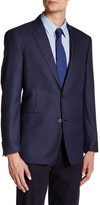 Thumbnail for your product : Tommy Hilfiger Ethan Blue Houndstooth Two Button Notch Lapel Suit Separates Jacket