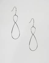 Thumbnail for your product : NY:LON Silver Geometric Earrings