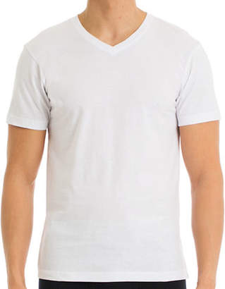 Joe Boxer Four-Pack V-Neck Cotton T-Shirts