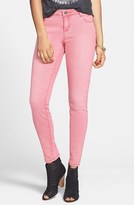 Thumbnail for your product : Nordstrom THIS CITY Ankle Skinny Jeans (Cornado Red Exclusive) (Juniors)