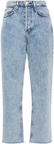 Thumbnail for your product : Rag & Bone Acid-wash High-rise Straight-leg Jeans