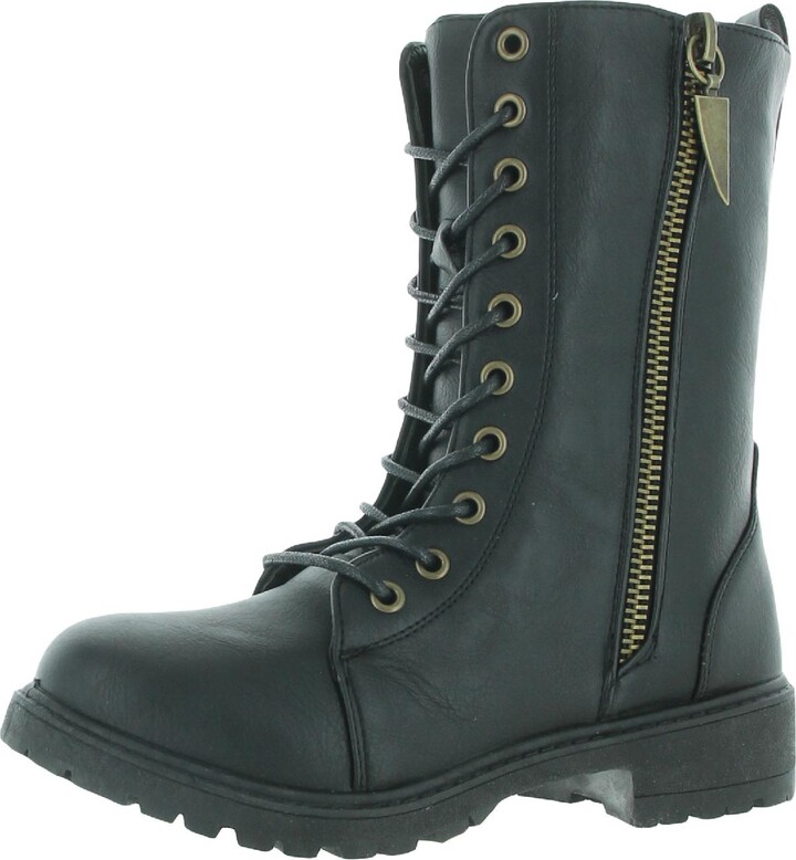 Womens Leather Motorcycle Boots | ShopStyle