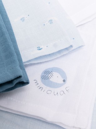 Absorba Three-Pack Graphic-Print Handkerchief