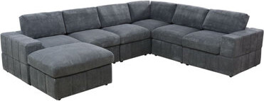 Latitude Run Ivelyn 7 - Piece Upholstered Sectional