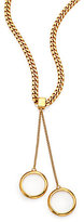 Thumbnail for your product : Chloé Carly Hoop Lariat Necklace