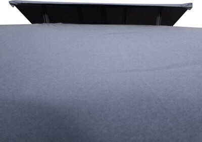 Arlmont & Co. 10' X 13' Garden Gazebo With Double-tiered Roof And Steel Frame, Gray, For Lawn, Patio, Backyard, Deck - Better Airflow, Sun Resistance, Proper Draina