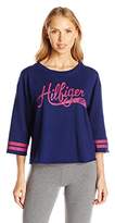 Thumbnail for your product : Tommy Hilfiger Women's French Terry Pullover Top Pajama Shirt Pj