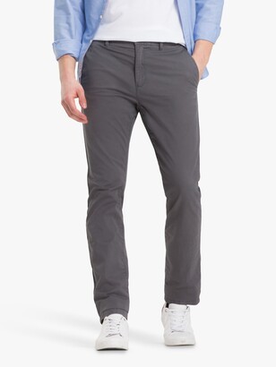 Tommy Hilfiger Denton Straight Cotton Chinos, Magnet - ShopStyle