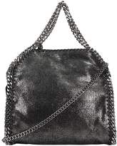 Thumbnail for your product : Stella McCartney Falabella Shoulder Bag In Silver Faux Leather