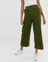 Thumbnail for your product : ASOS Design DESIGN combat pants with straight leg
